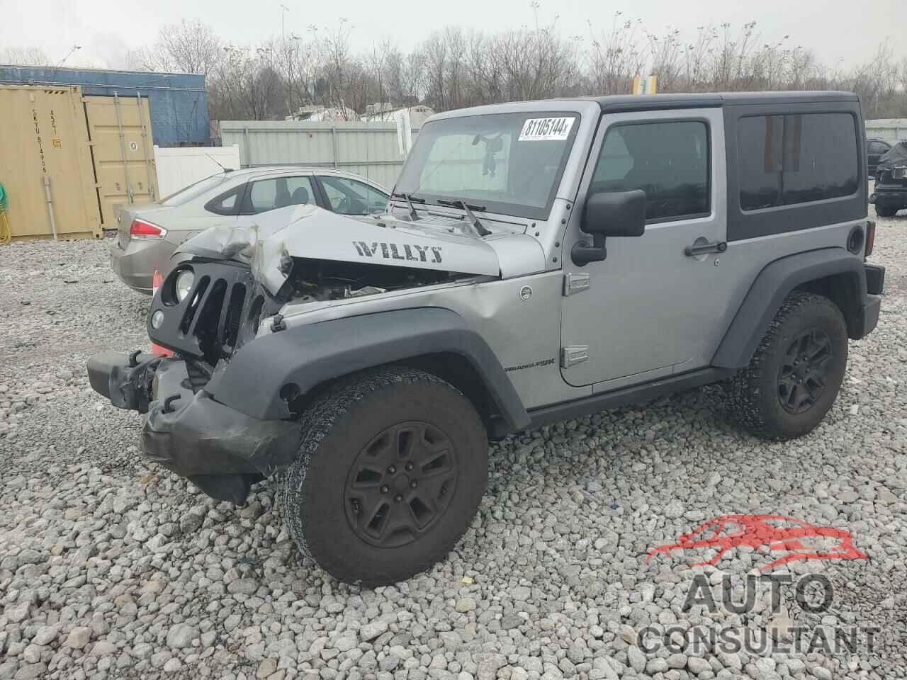 JEEP WRANGLER 2018 - 1C4AJWAG2JL832486