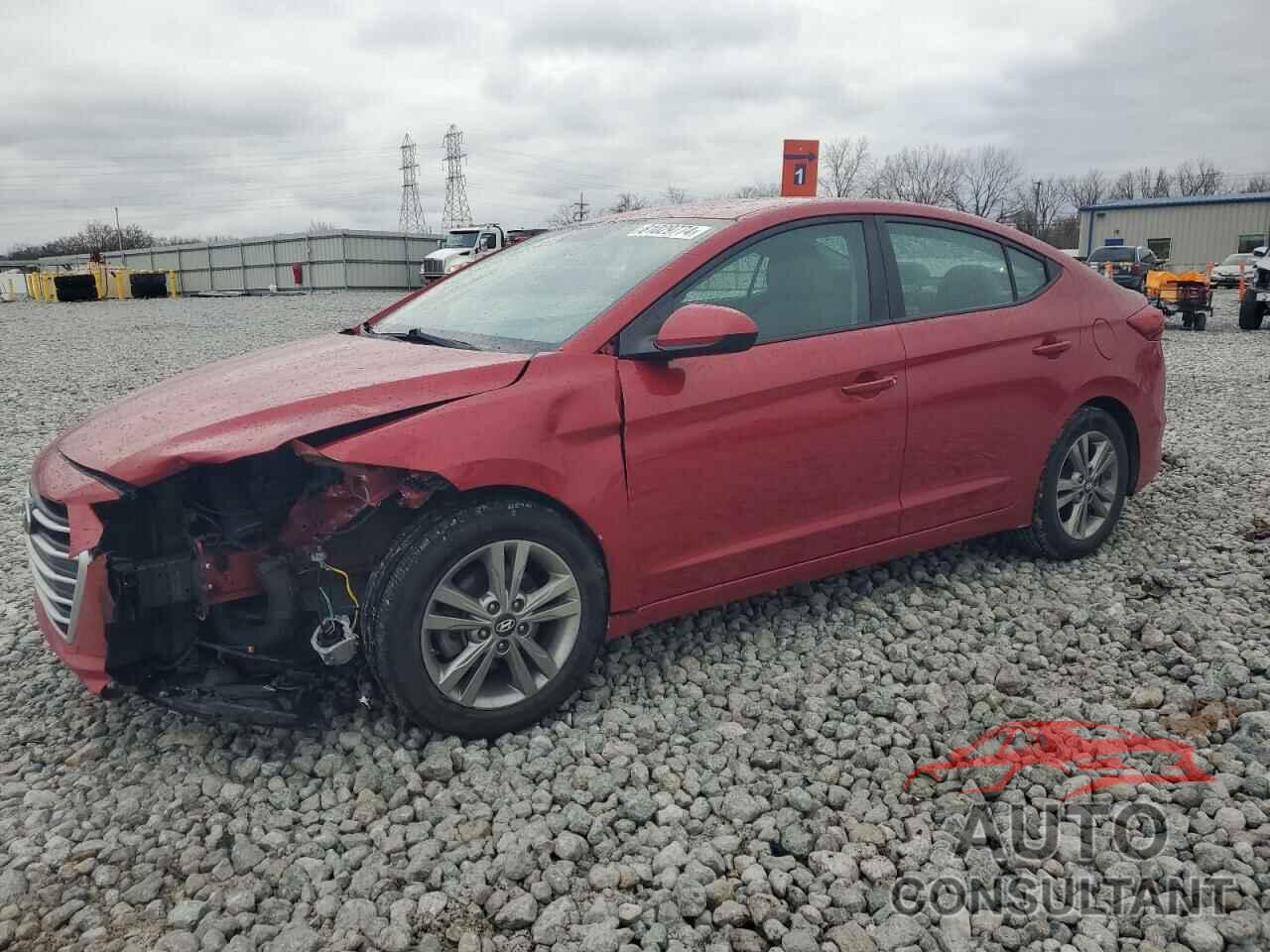 HYUNDAI ELANTRA 2017 - 5NPD84LF9HH048337