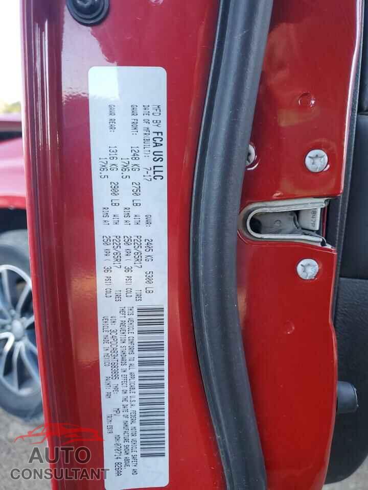 DODGE JOURNEY 2017 - 3C4PDCAB3HT683895