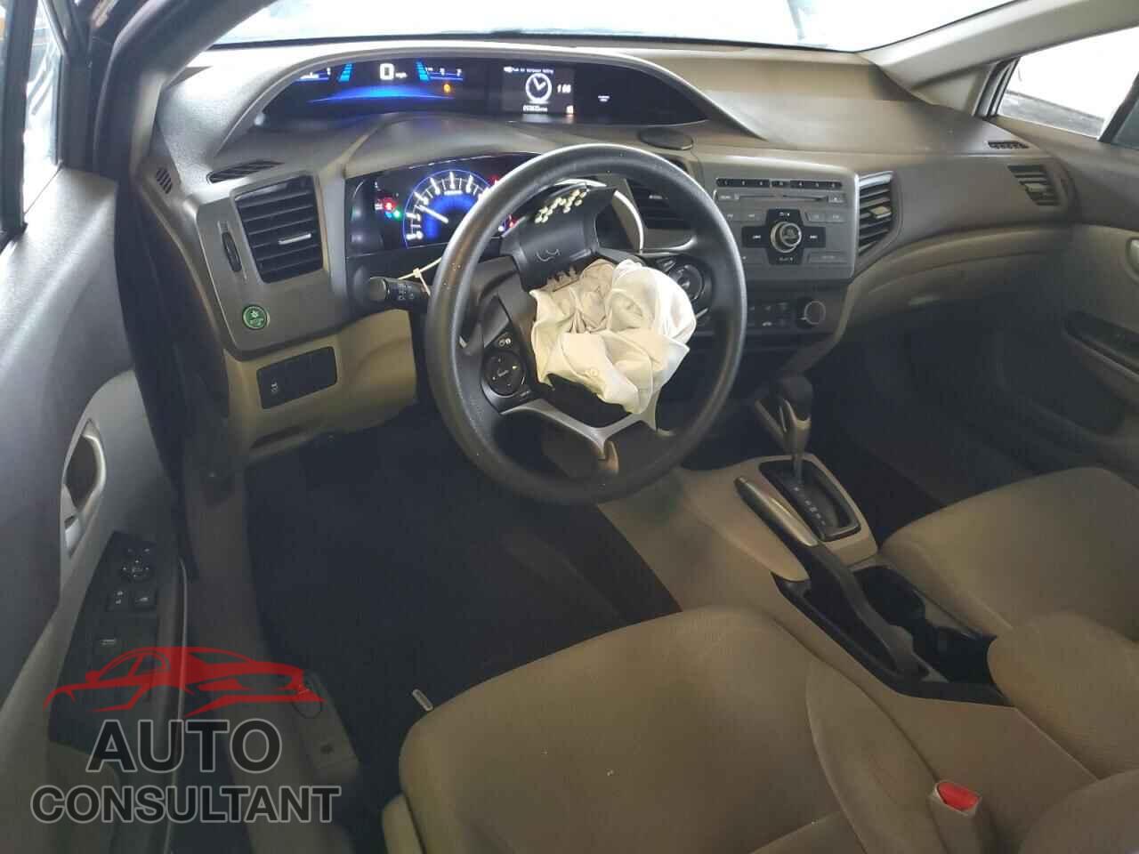 HONDA CIVIC 2012 - 2HGFB2F51CH300487