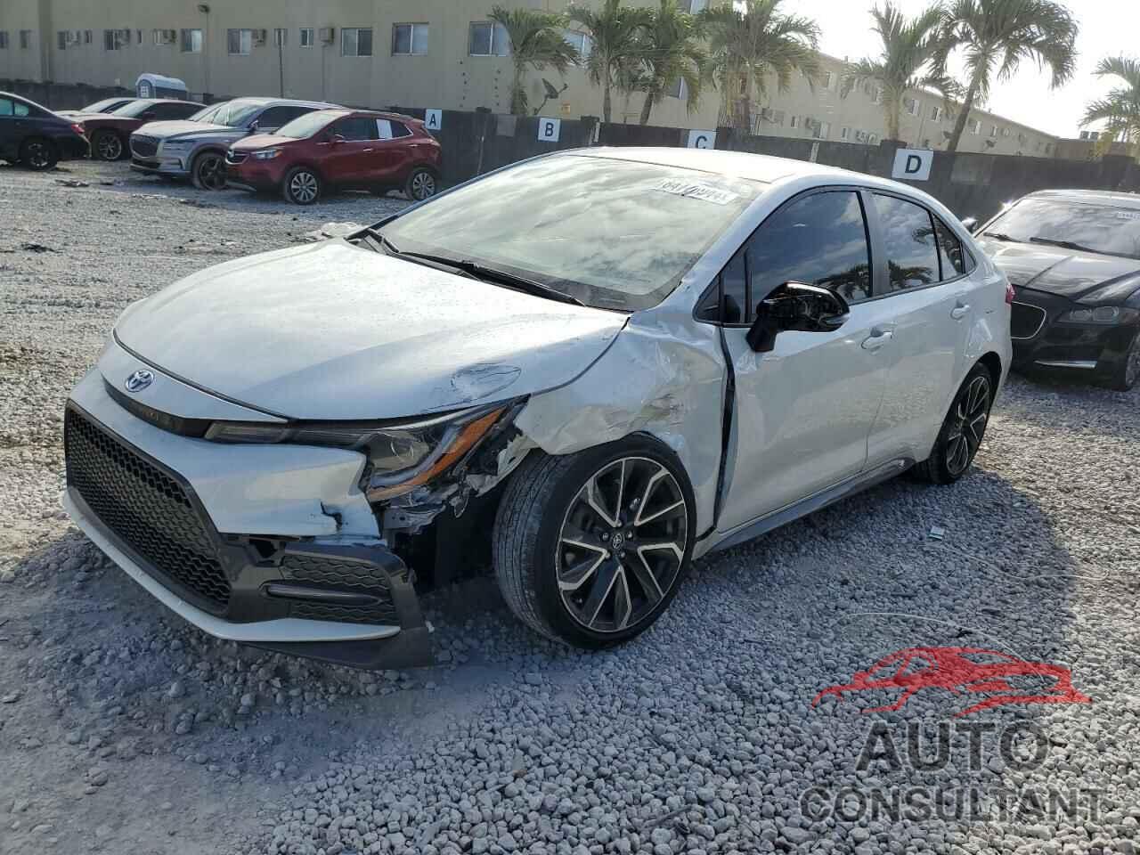 TOYOTA COROLLA 2021 - JTDS4MCE1MJ079254