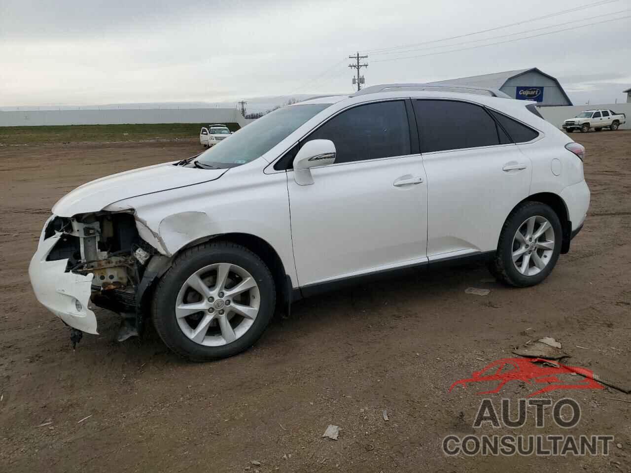 LEXUS RX350 2012 - 2T2BK1BA4CC122395