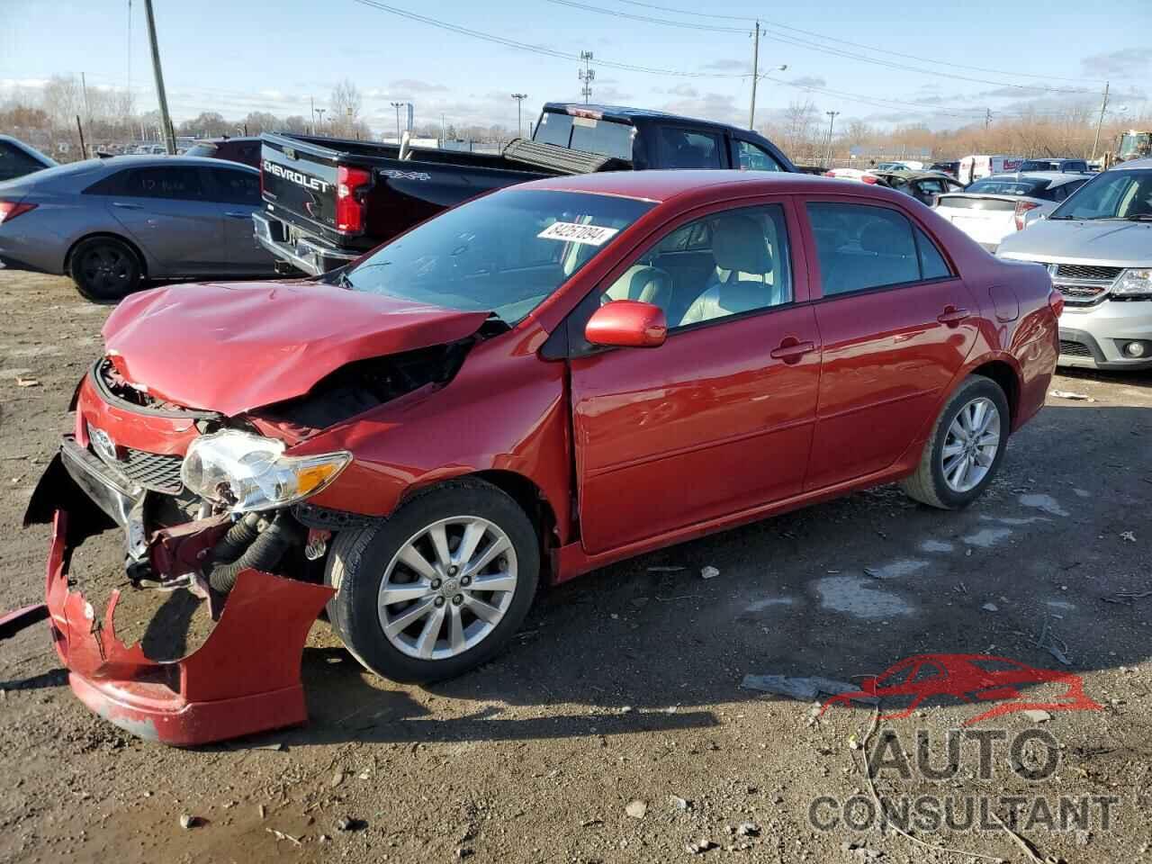 TOYOTA COROLLA 2009 - JTDBL40E999026060