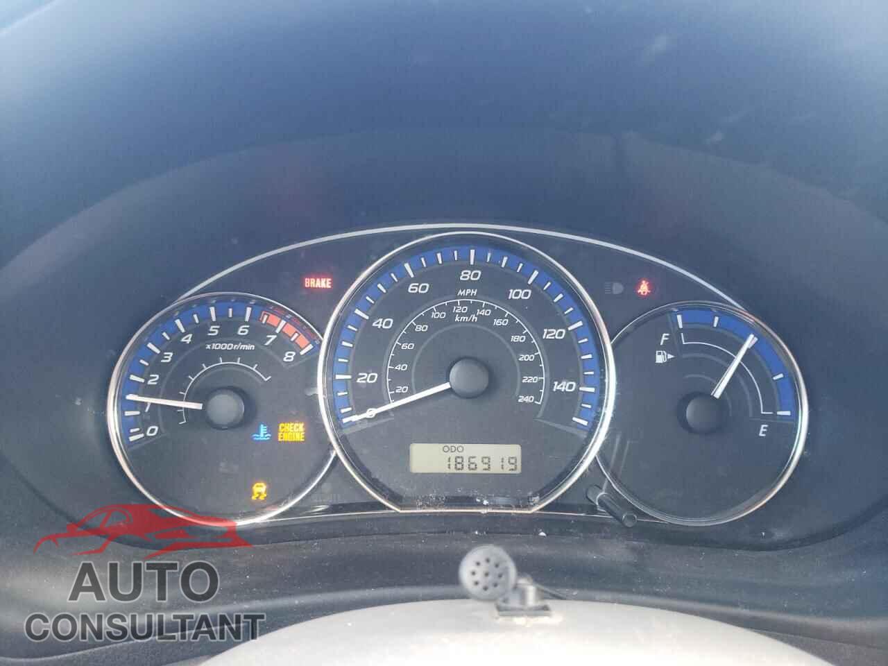 SUBARU FORESTER 2011 - JF2SHABC3BG700931