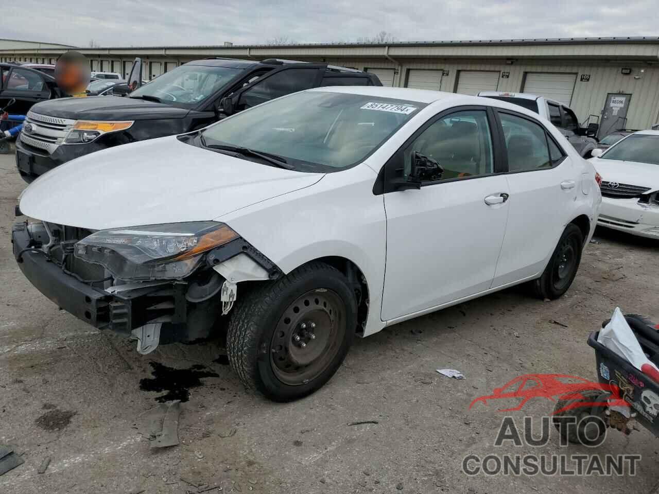 TOYOTA COROLLA 2017 - 2T1BURHE9HC778784