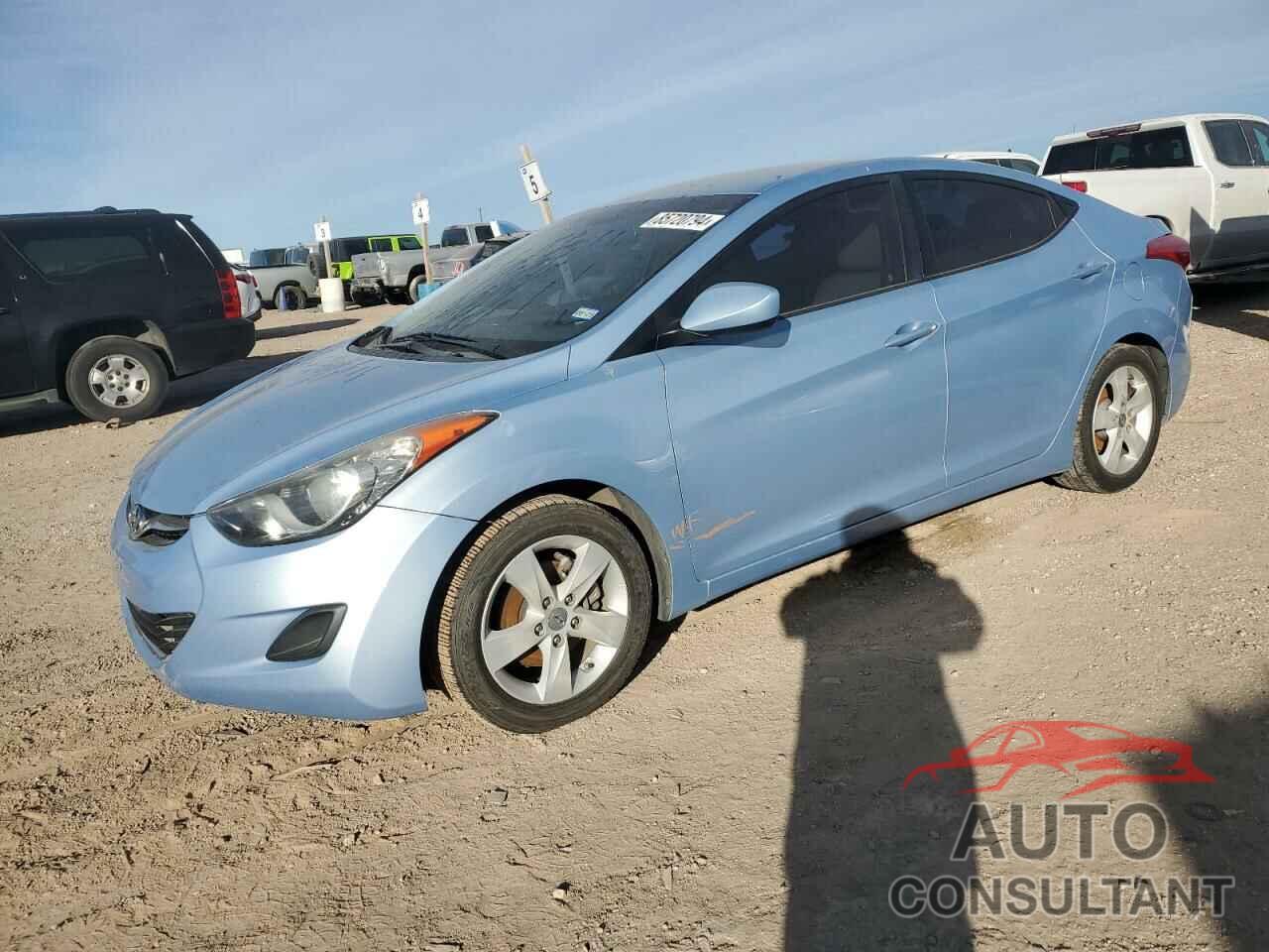 HYUNDAI ELANTRA 2011 - KMHDH4AE5BU170504