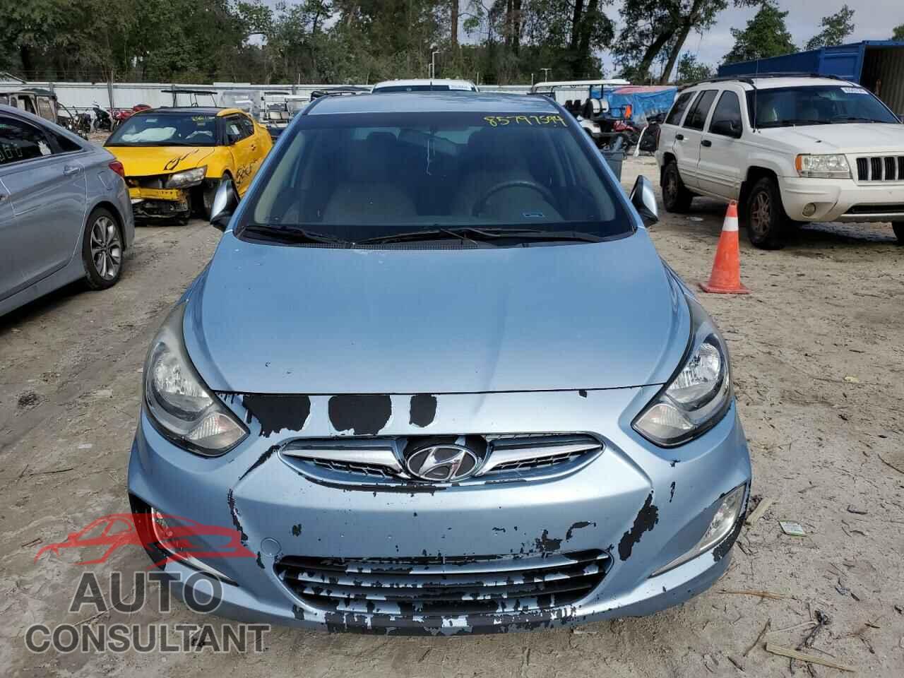 HYUNDAI ACCENT 2013 - KMHCU4AE3DU582348
