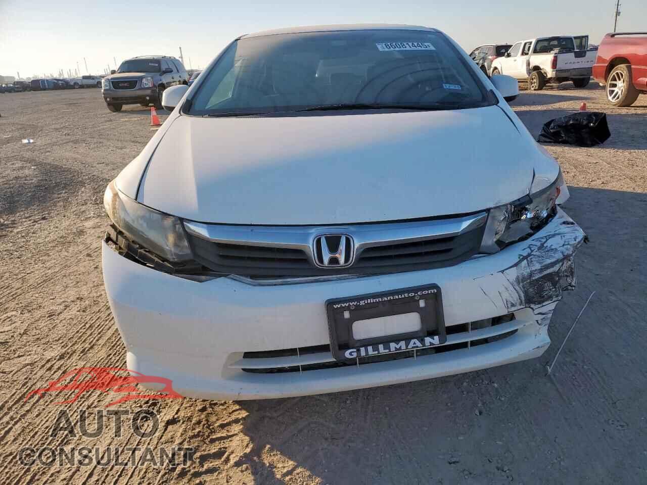 HONDA CIVIC 2012 - 2HGFB2F54CH587954