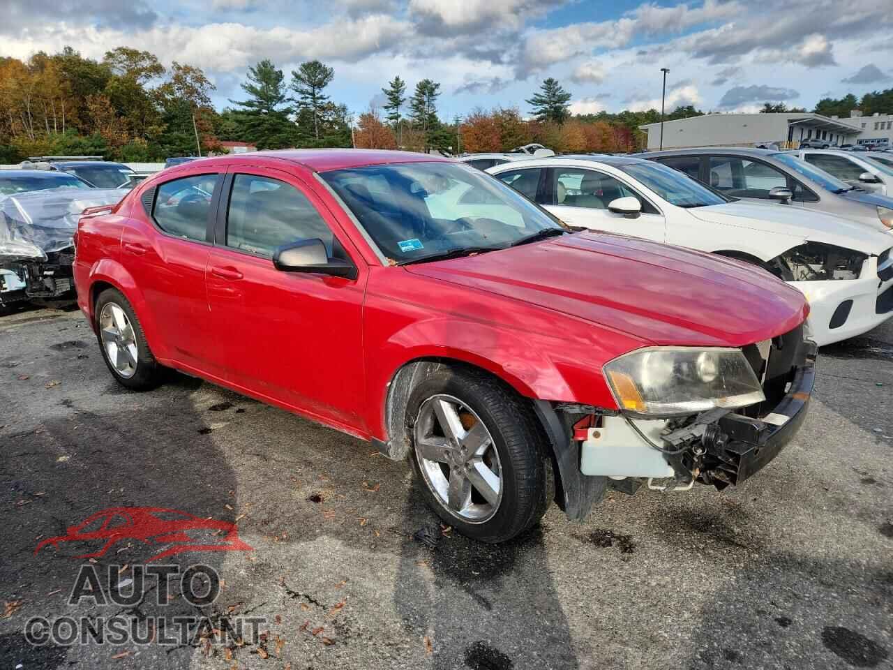 DODGE AVENGER 2013 - 1C3CDZAG4DN770474