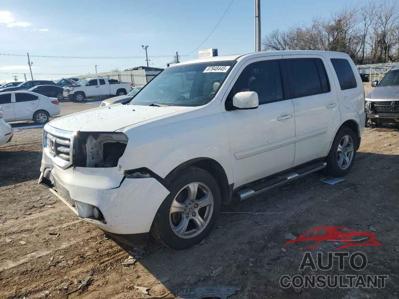 HONDA PILOT 2012 - 5FNYF3H53CB020851