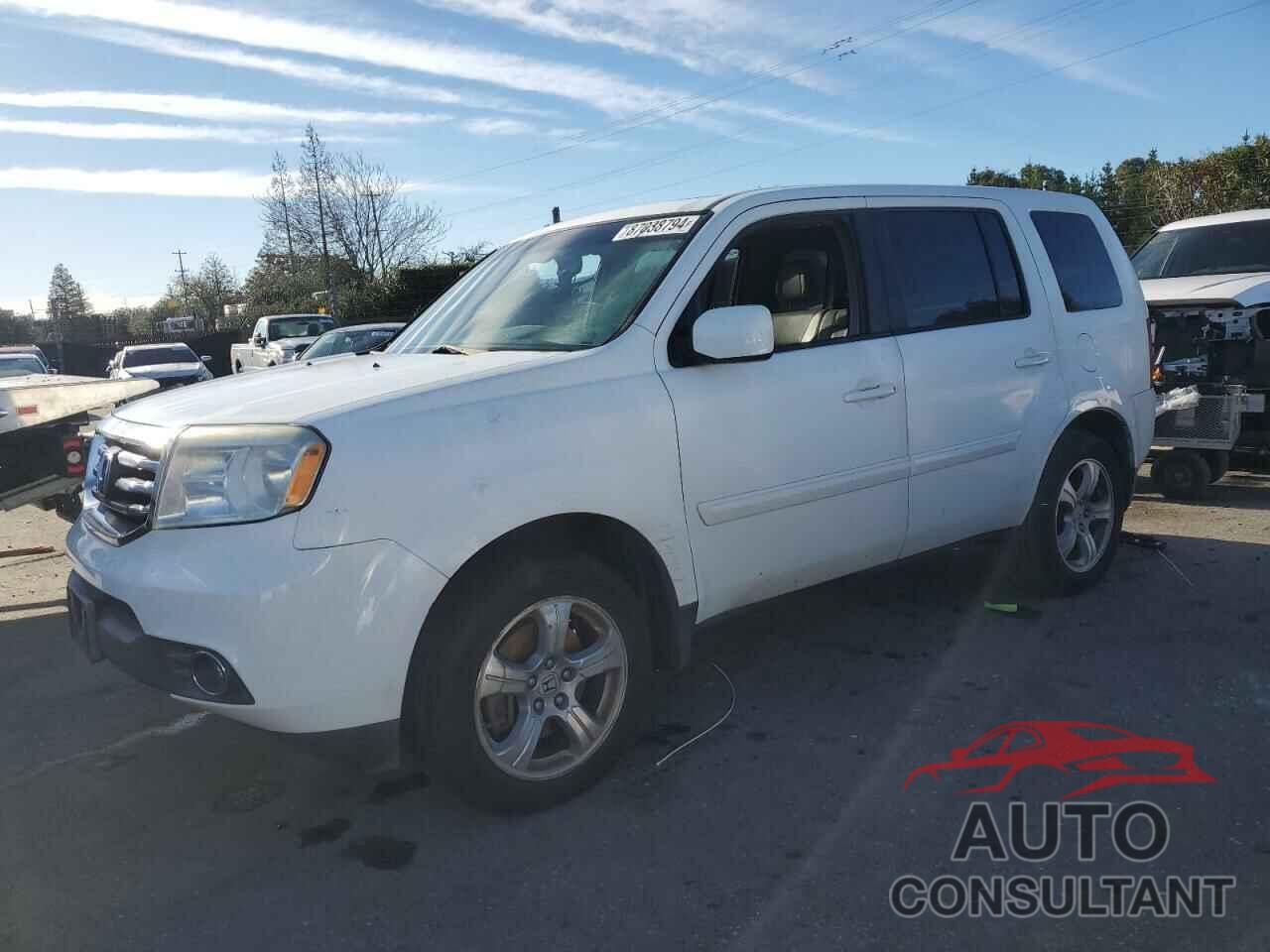 HONDA PILOT 2012 - 5FNYF3H54CB032457