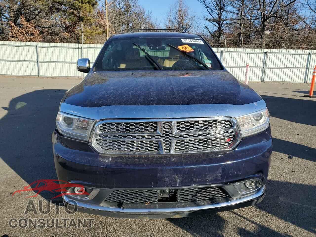 DODGE DURANGO 2017 - 1C4SDJET6HC814038