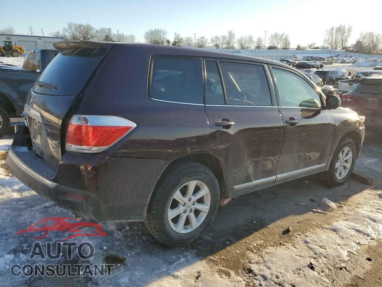 TOYOTA HIGHLANDER 2011 - 5TDBK3EH3BS088545