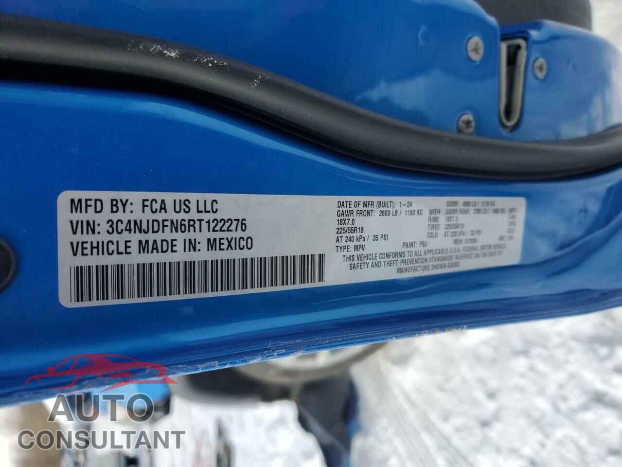 JEEP COMPASS 2024 - 3C4NJDFN6RT122276