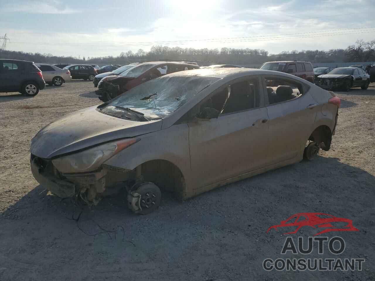 HYUNDAI ELANTRA 2013 - KMHDH4AEXDU899746