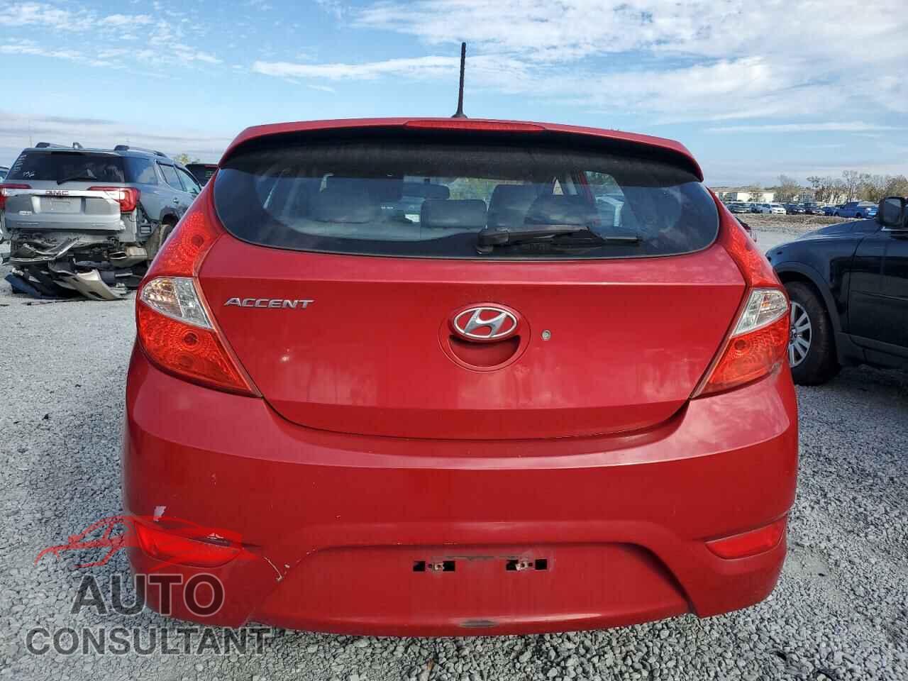 HYUNDAI ACCENT 2013 - KMHCU5AE9DU102660