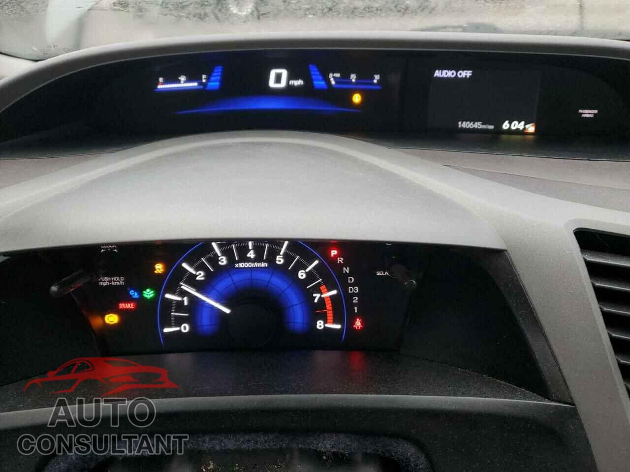 HONDA CIVIC 2012 - 19XFB2F57CE389413