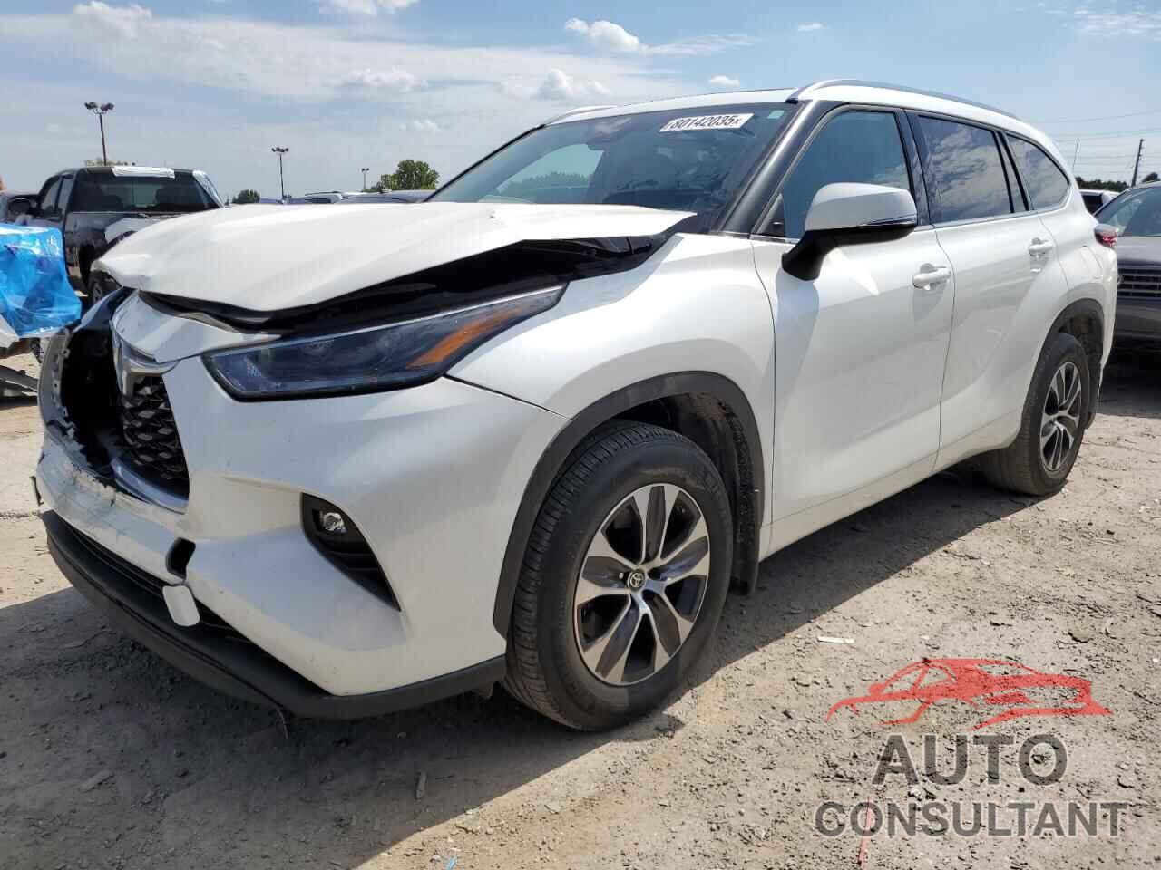TOYOTA HIGHLANDER 2021 - 5TDGZRBH6MS103941