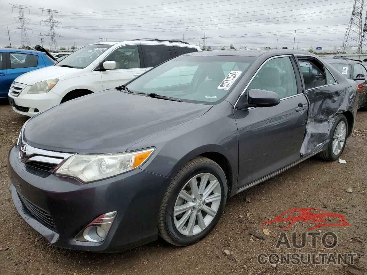 TOYOTA CAMRY 2012 - 4T4BF1FK0CR249290