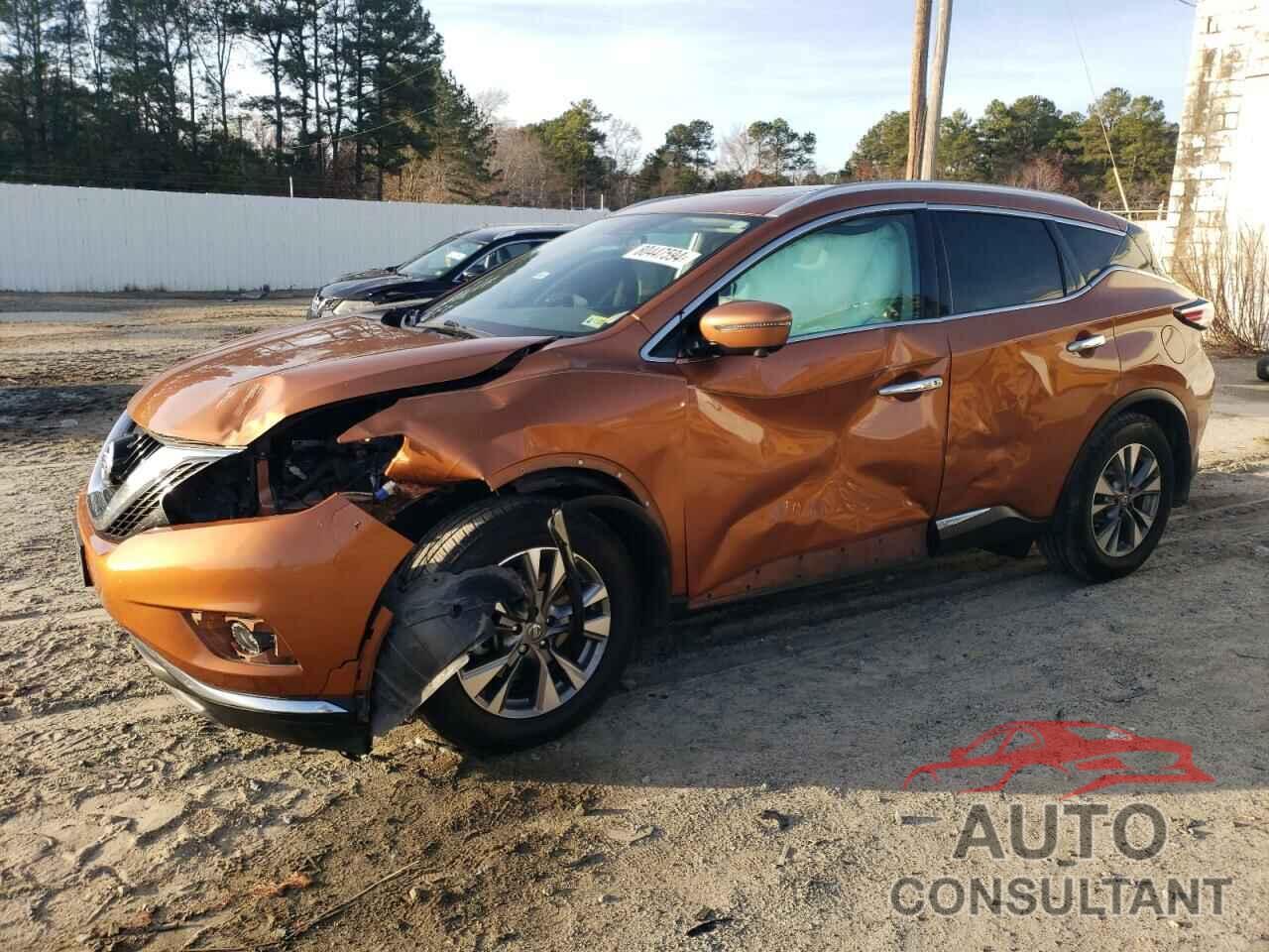 NISSAN MURANO 2016 - 5N1AZ2MG7GN123395