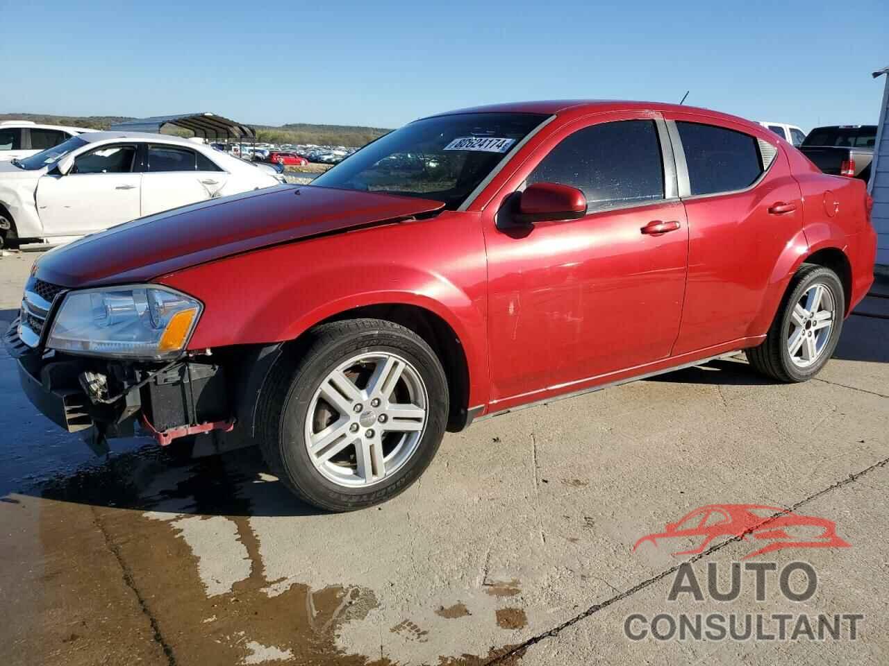 DODGE AVENGER 2012 - 1C3CDZCB0CN196214