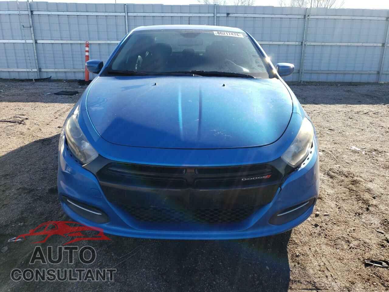 DODGE DART 2015 - 1C3CDFAA9FD364015