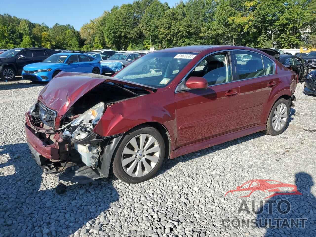 SUBARU LEGACY 2012 - 4S3BMDL67C2014507