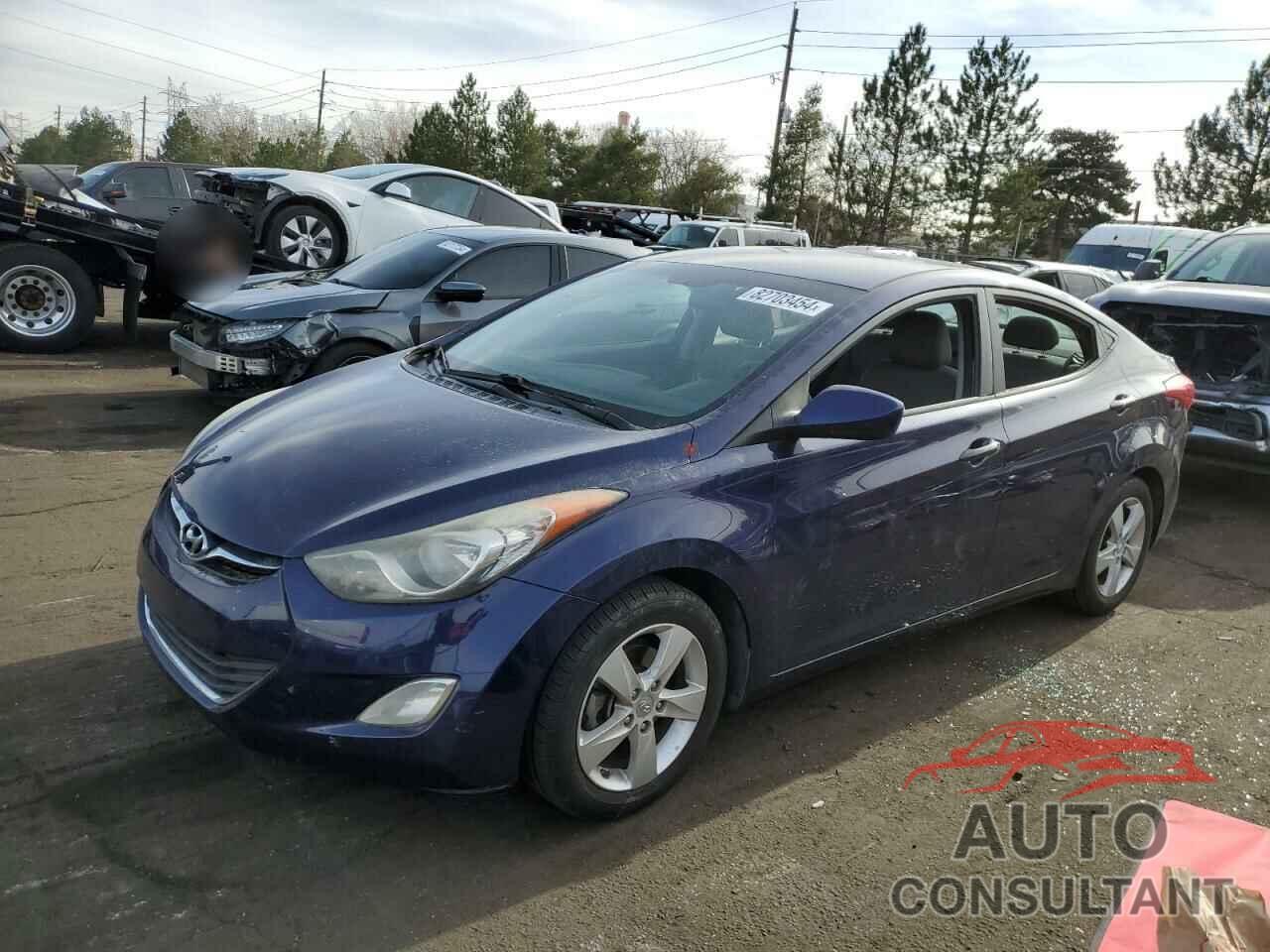 HYUNDAI ELANTRA 2013 - 5NPDH4AE1DH191545