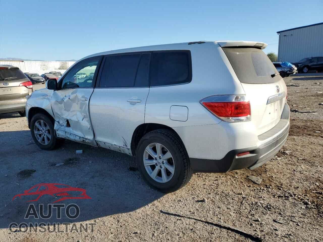 TOYOTA HIGHLANDER 2013 - 5TDZA3EH8DS042844