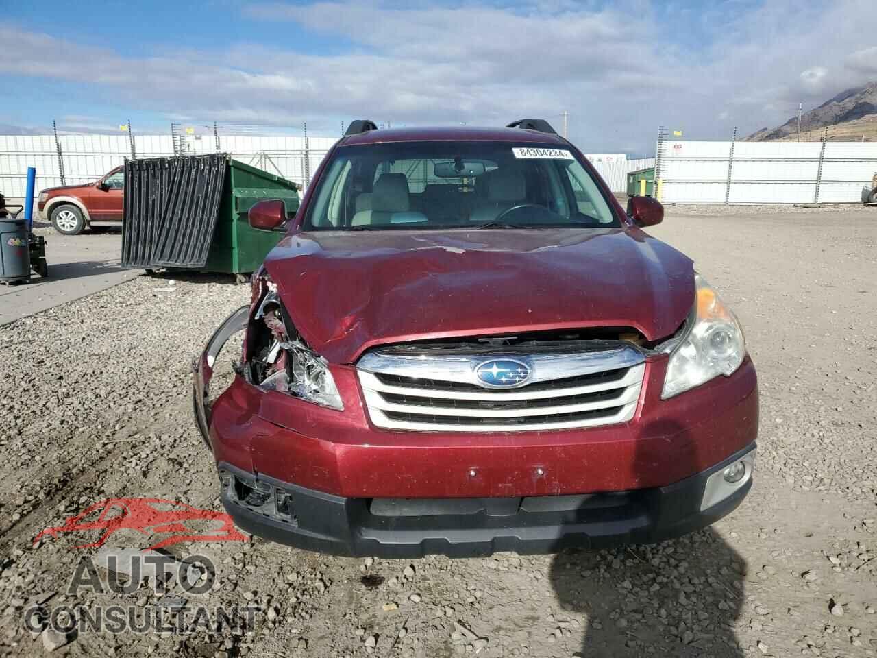 SUBARU OUTBACK 2011 - 4S4BRBCC2B3388880