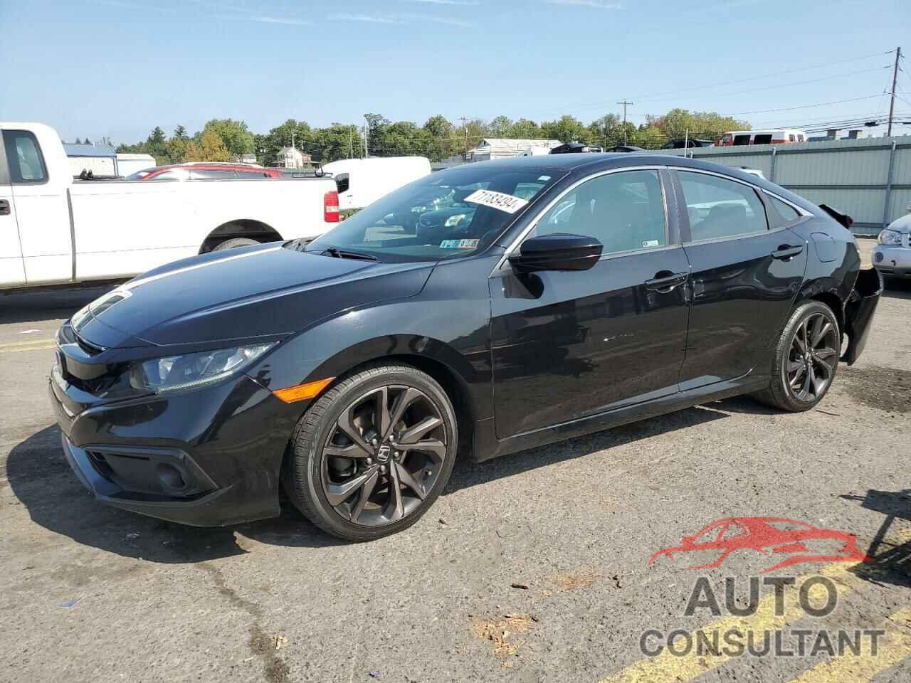 HONDA CIVIC 2019 - 2HGFC2F82KH504785