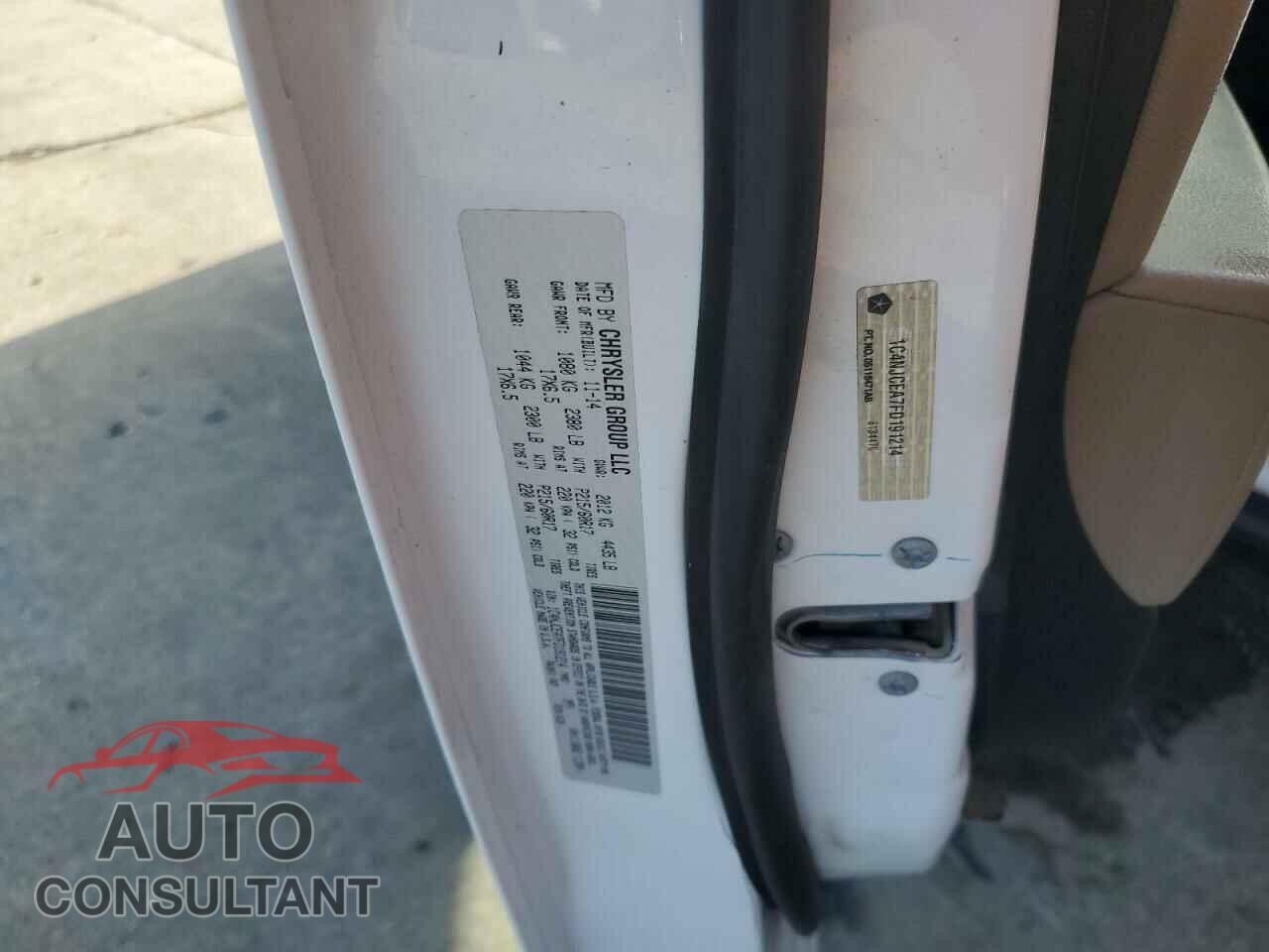 JEEP COMPASS 2015 - 1C4NJCEA7FD191214
