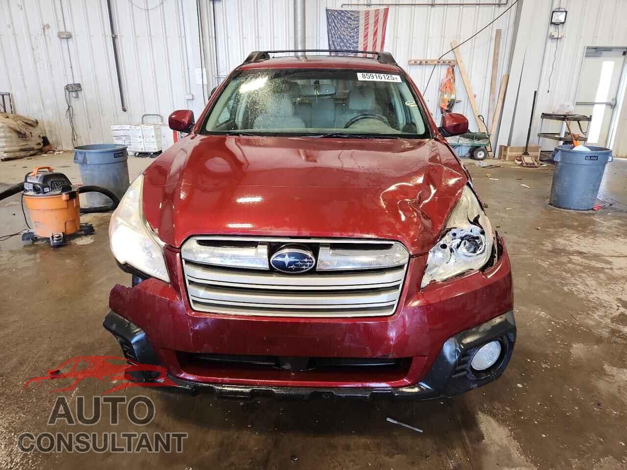 SUBARU OUTBACK 2014 - 4S4BRCDC2E3250930