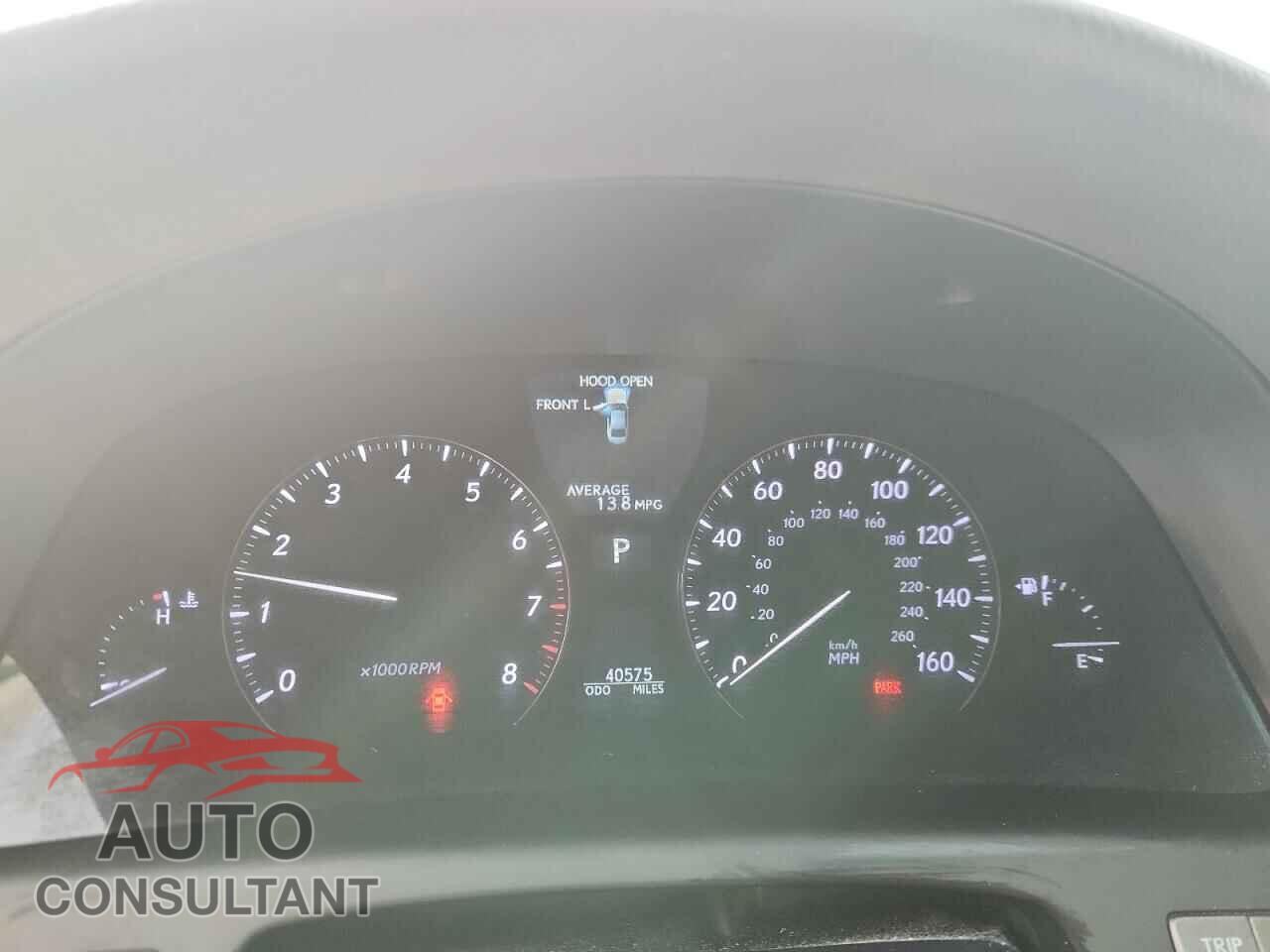 LEXUS LS460 2012 - JTHCL5EF4C5014584
