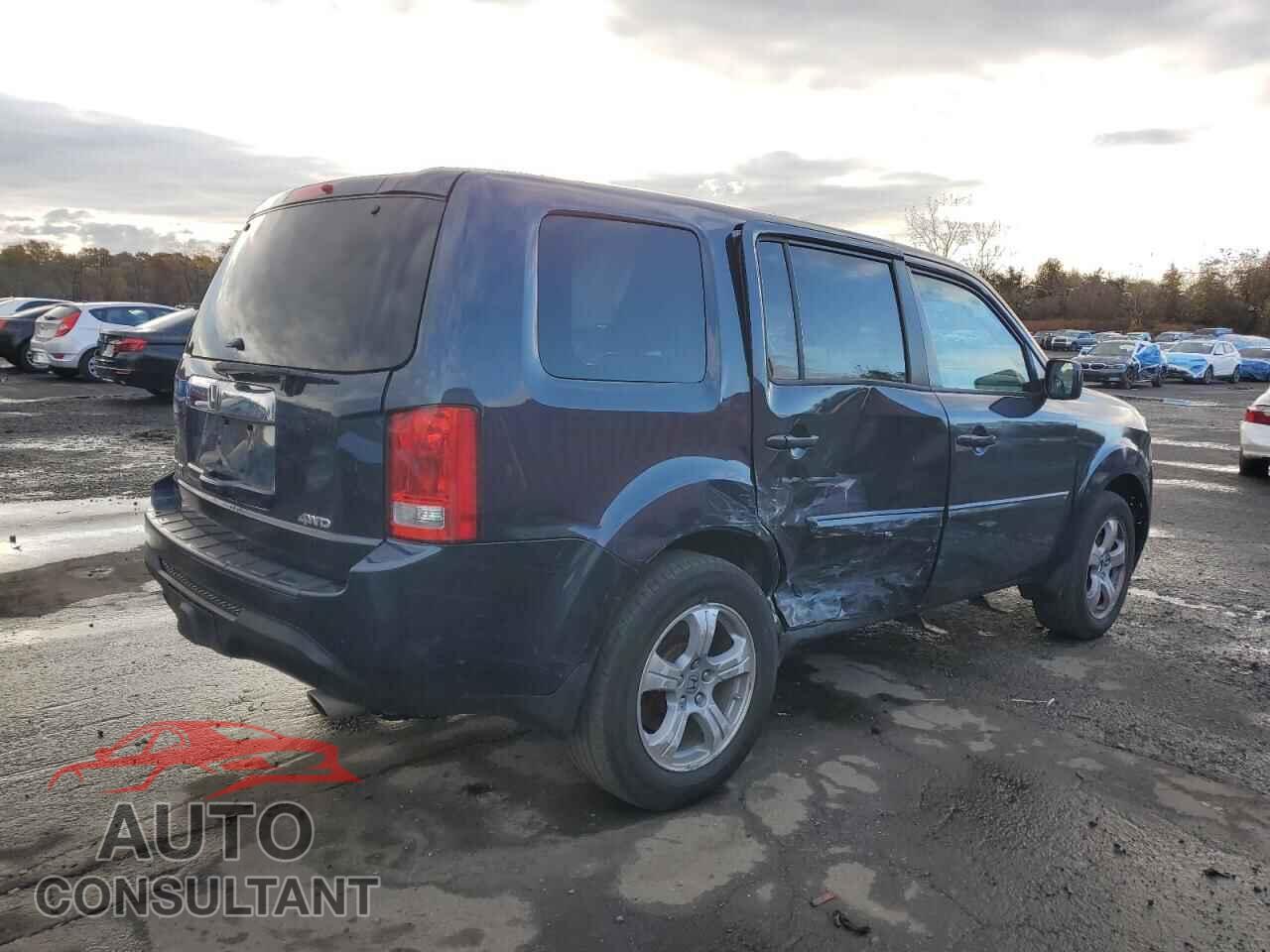 HONDA PILOT 2012 - 5FNYF4H76CB063572