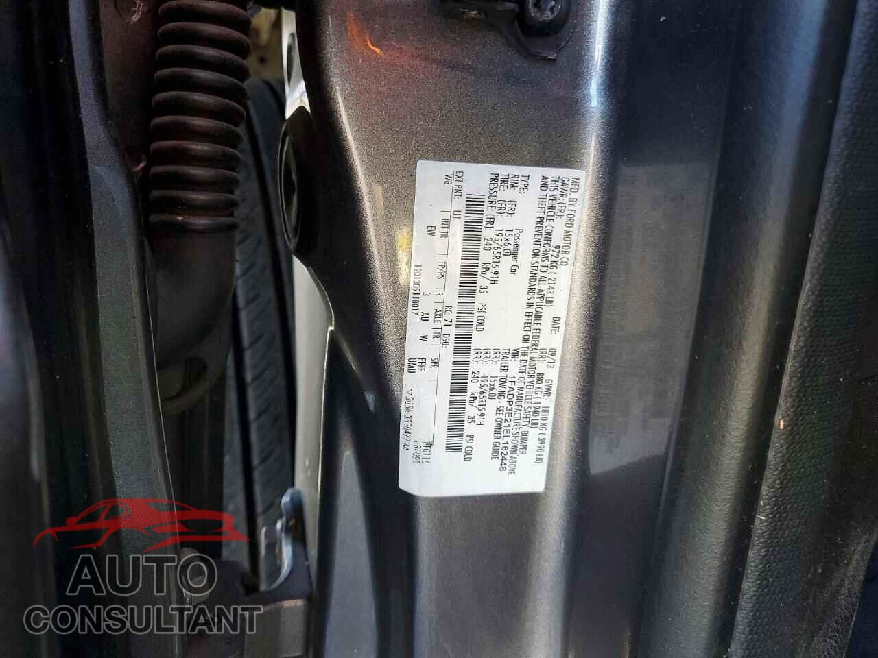 FORD FOCUS 2014 - 1FADP3E21EL162448