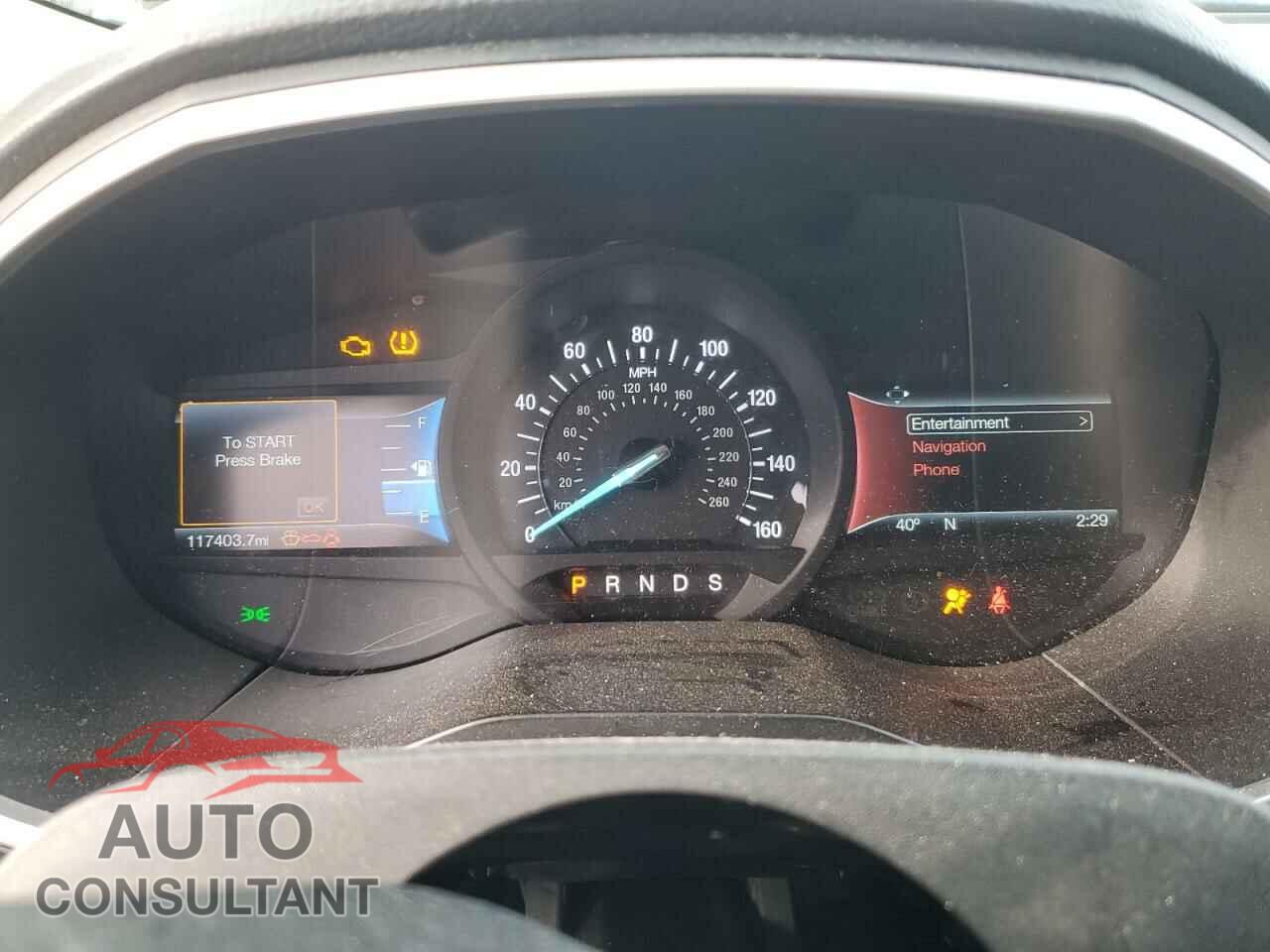FORD EDGE 2017 - 2FMPK4J98HBB18476
