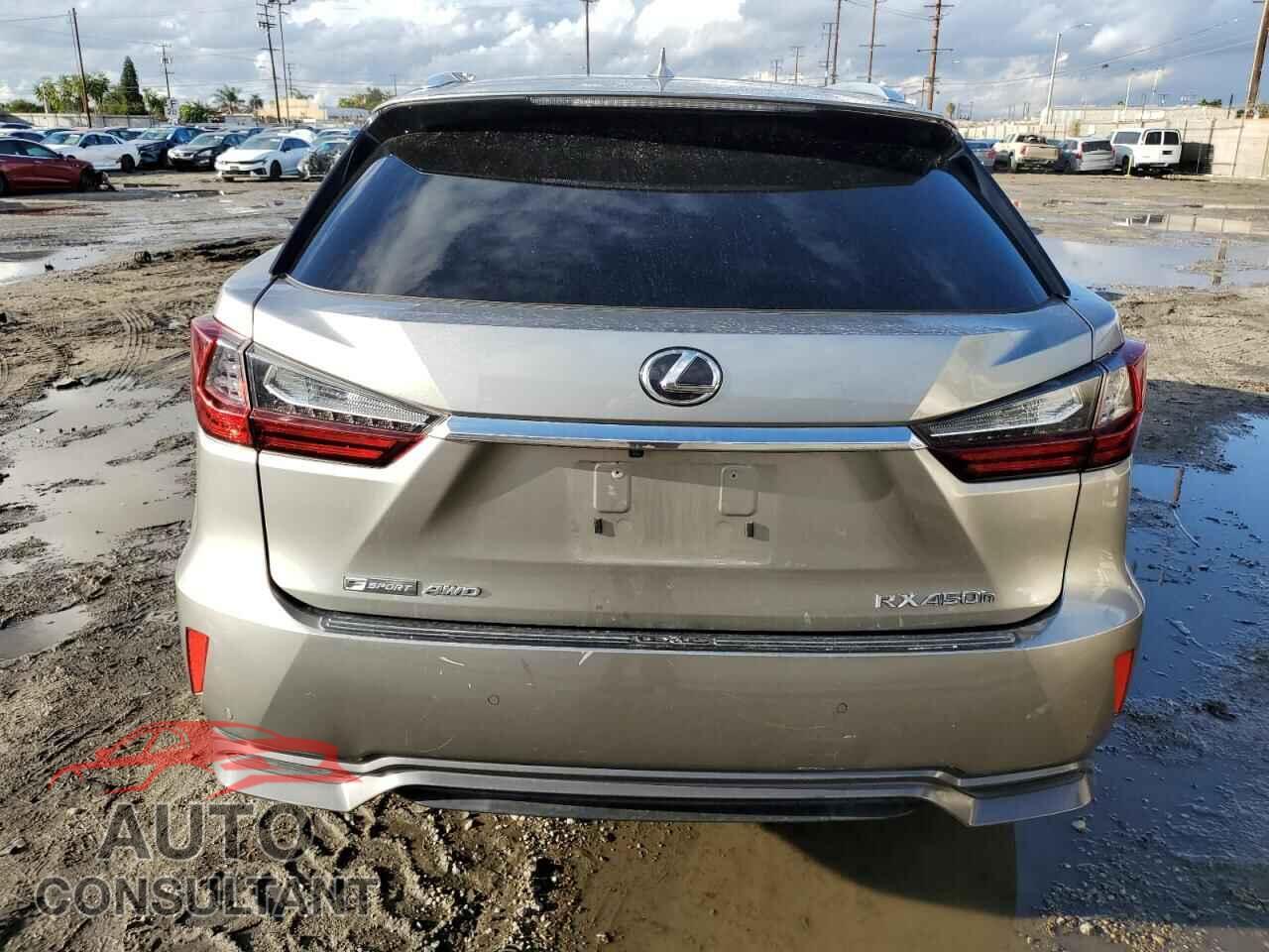 LEXUS RX450 2019 - 2T2BGMCA7KC035574
