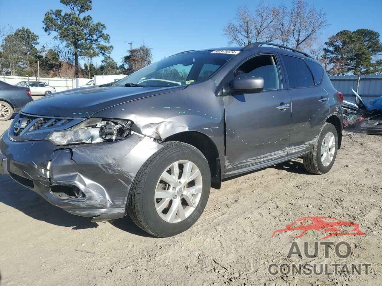 NISSAN MURANO 2013 - JN8AZ1MWXDW306869