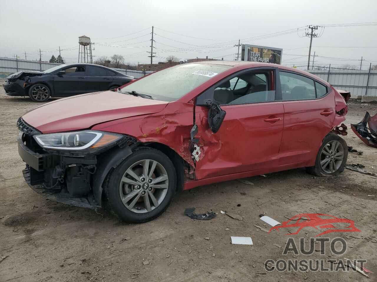 HYUNDAI ELANTRA 2018 - 5NPD84LF9JH353374