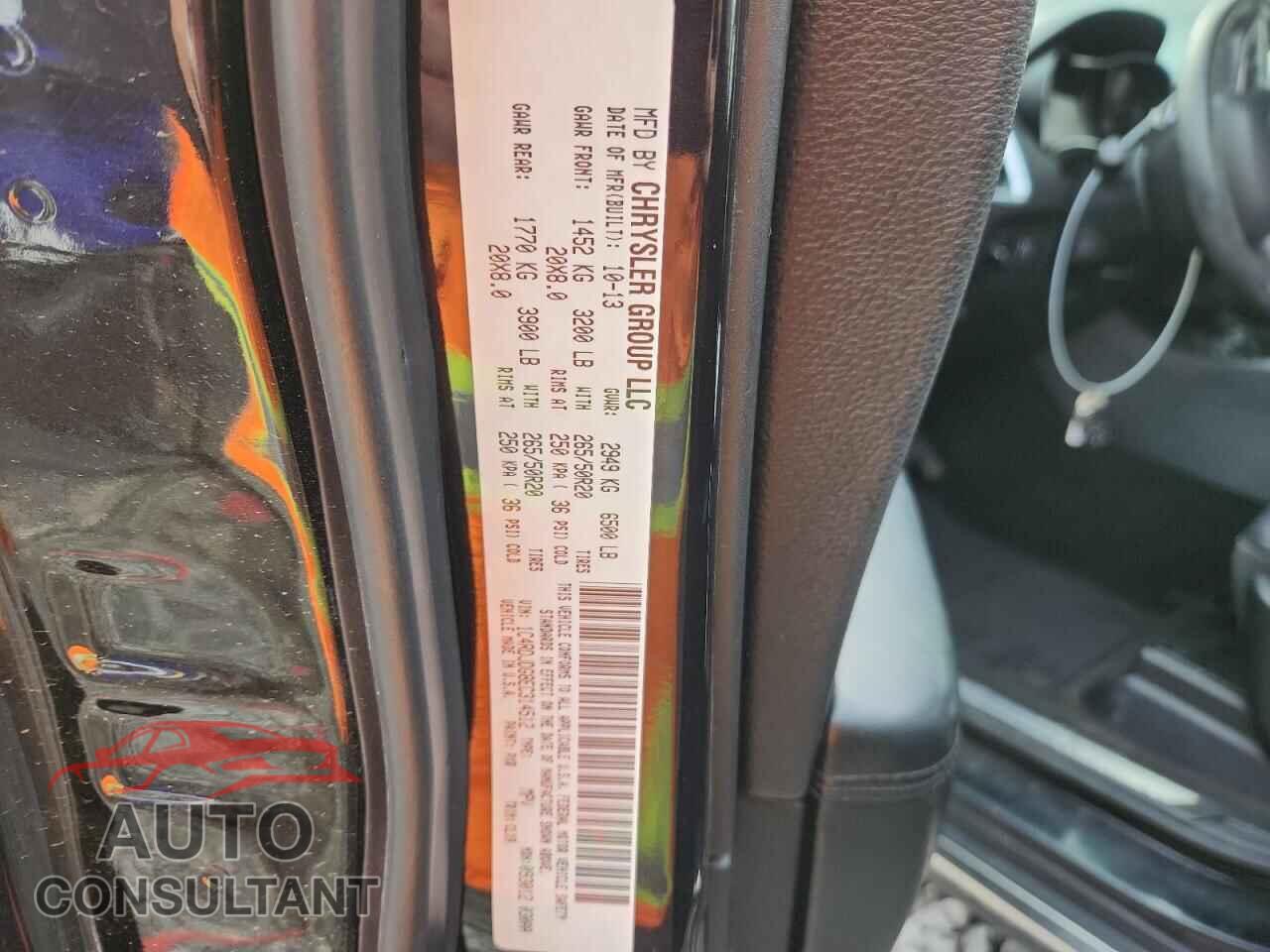 DODGE DURANGO 2014 - 1C4RDJDG8EC314512