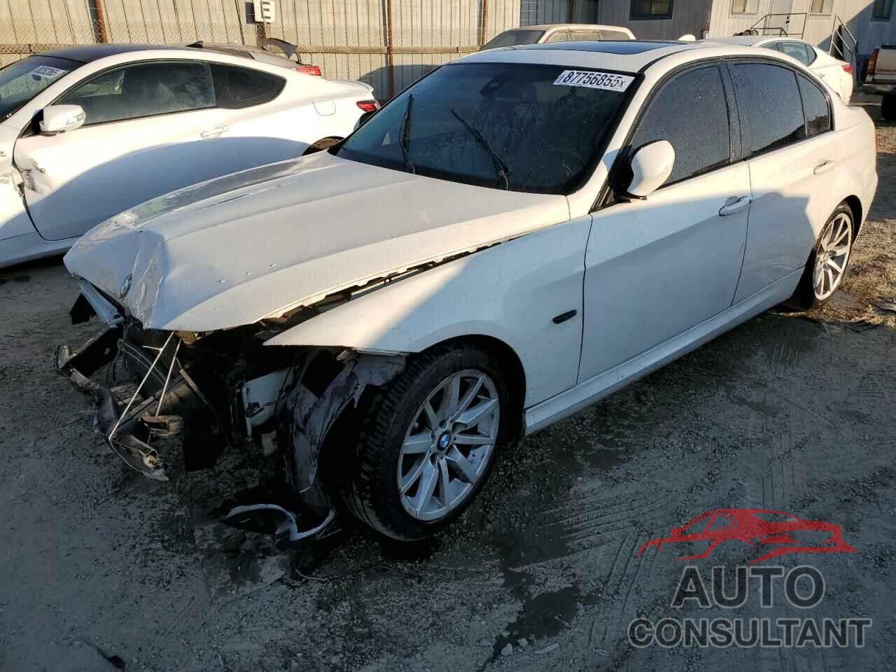 BMW 3 SERIES 2011 - WBAPH5G52BNM76047