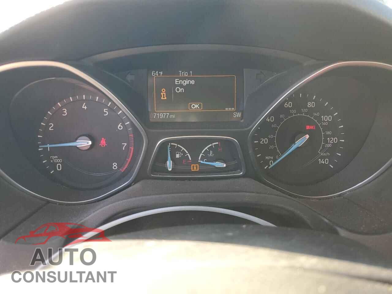 FORD FOCUS 2017 - 1FADP3FEXHL219923