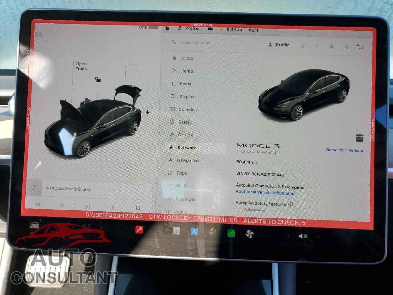 TESLA MODEL 3 2018 - 5YJ3E1EA2JF122643