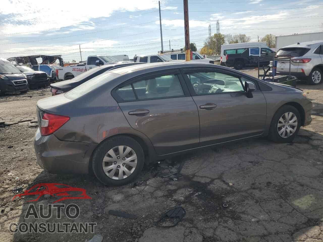 HONDA CIVIC 2012 - 19XFB2F57CE007381