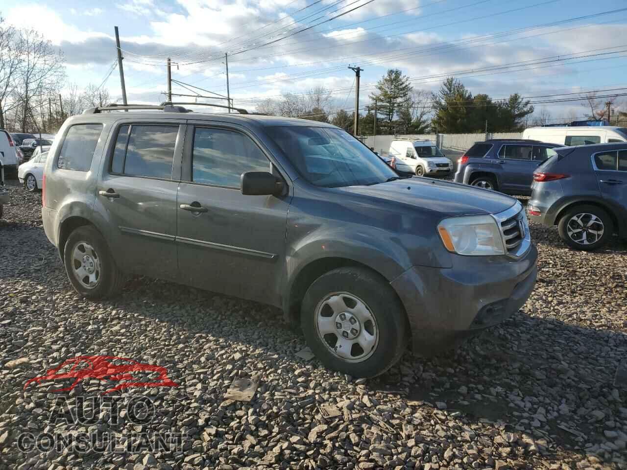 HONDA PILOT 2012 - 5FNYF4H2XCB060663