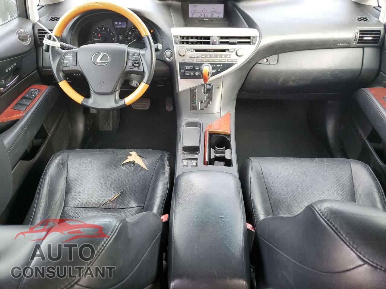 LEXUS RX350 2010 - 2T2BK1BA0AC037096