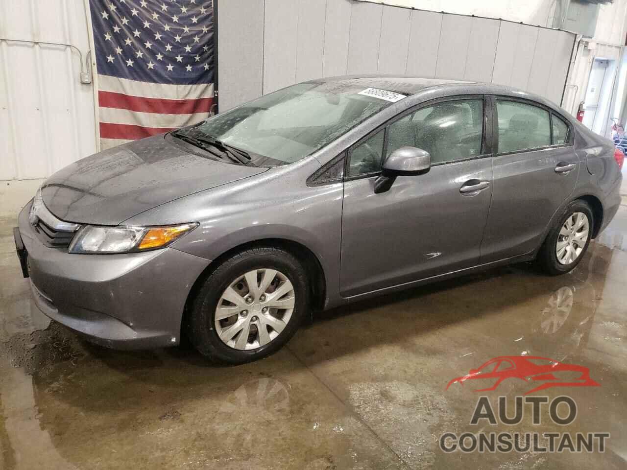 HONDA CIVIC 2012 - 19XFB2F58CE072627