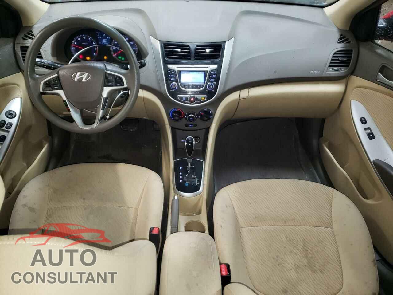 HYUNDAI ACCENT 2013 - KMHCU4AE1DU441956