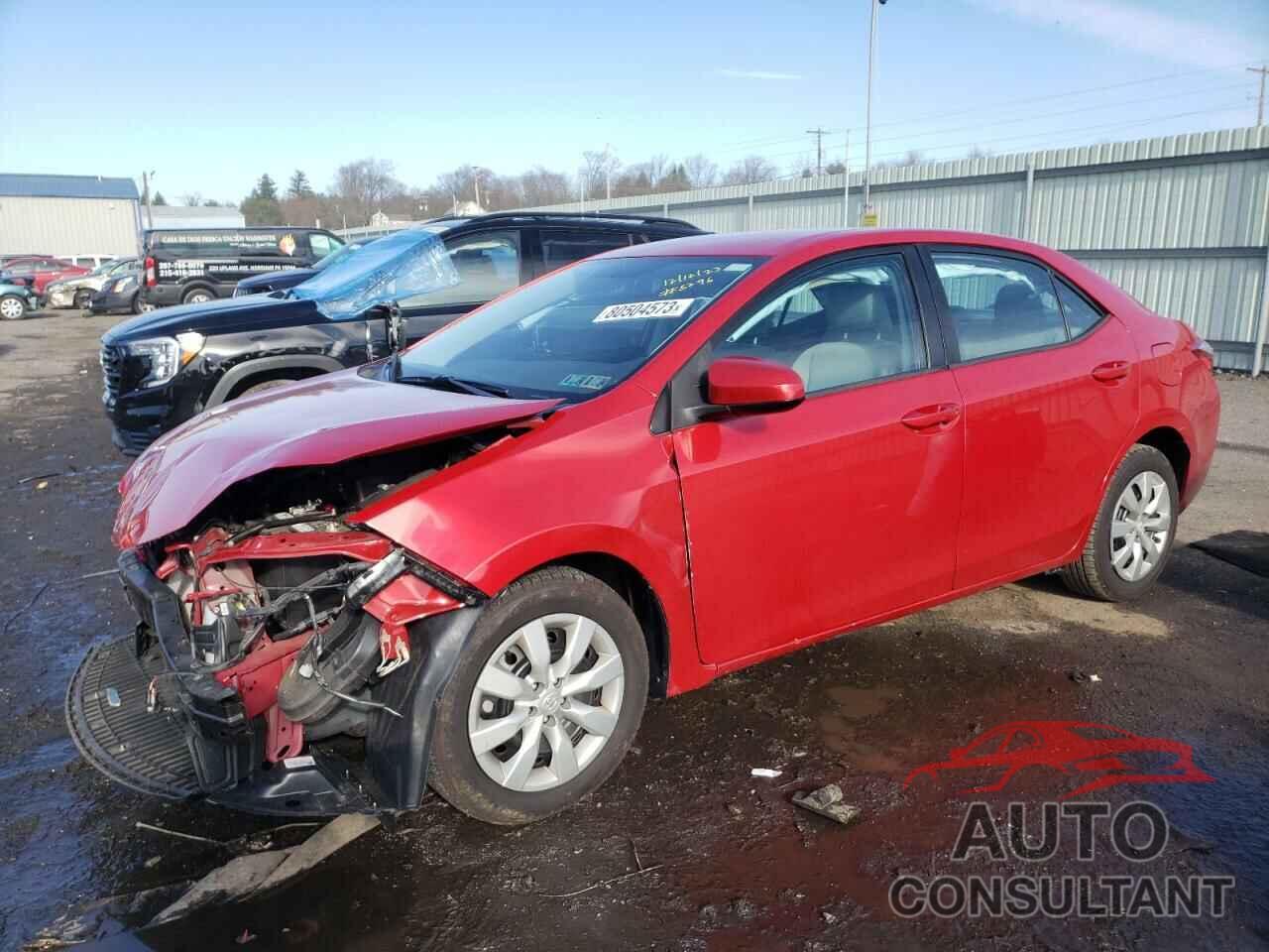 TOYOTA COROLLA 2016 - 2T1BURHE1GC636704